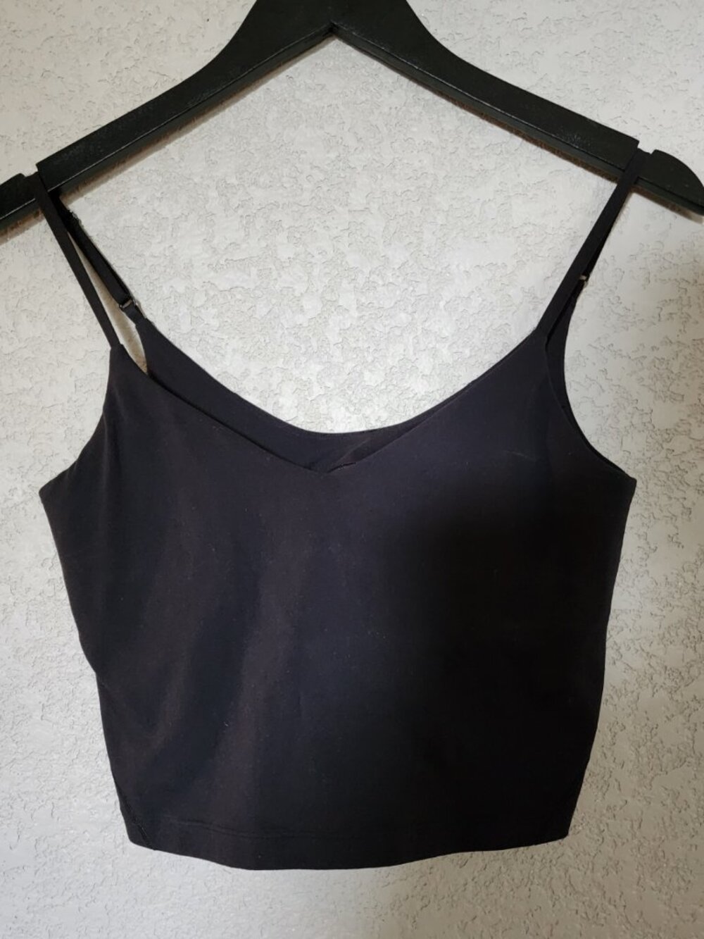 lululemon align crop top size 8 color black